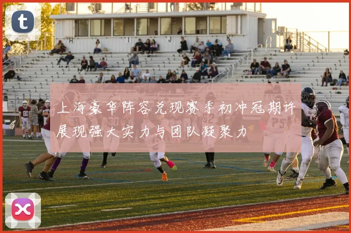 上海豪华阵容兑现赛季初冲冠期许展现强大实力与团队凝聚力