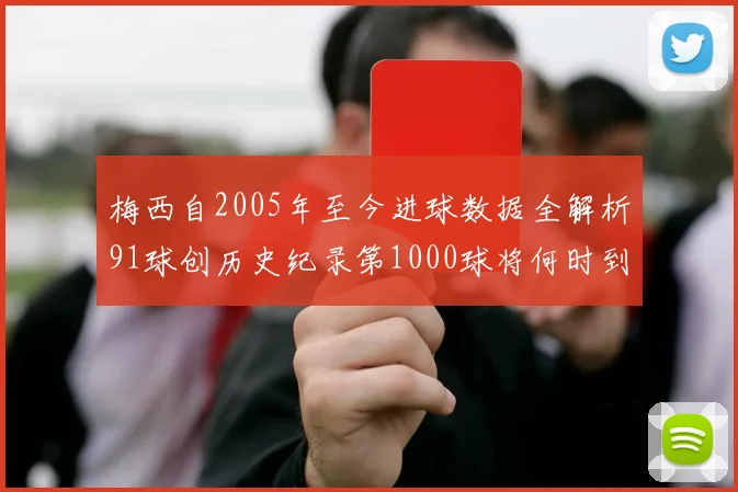 梅西自2005年至今进球数据全解析91球创历史纪录第1000球将何时到来